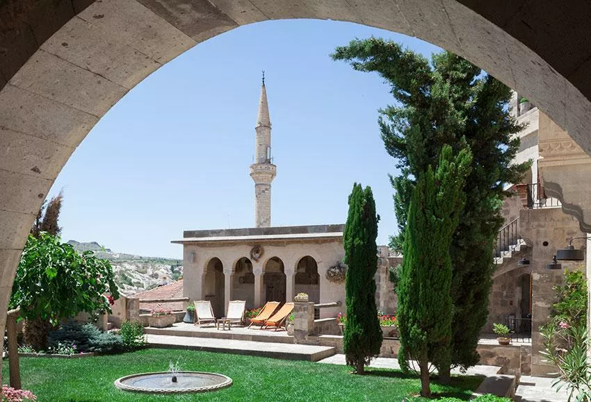 Argos in Cappadocia построен на месте пещерного монастыря V века