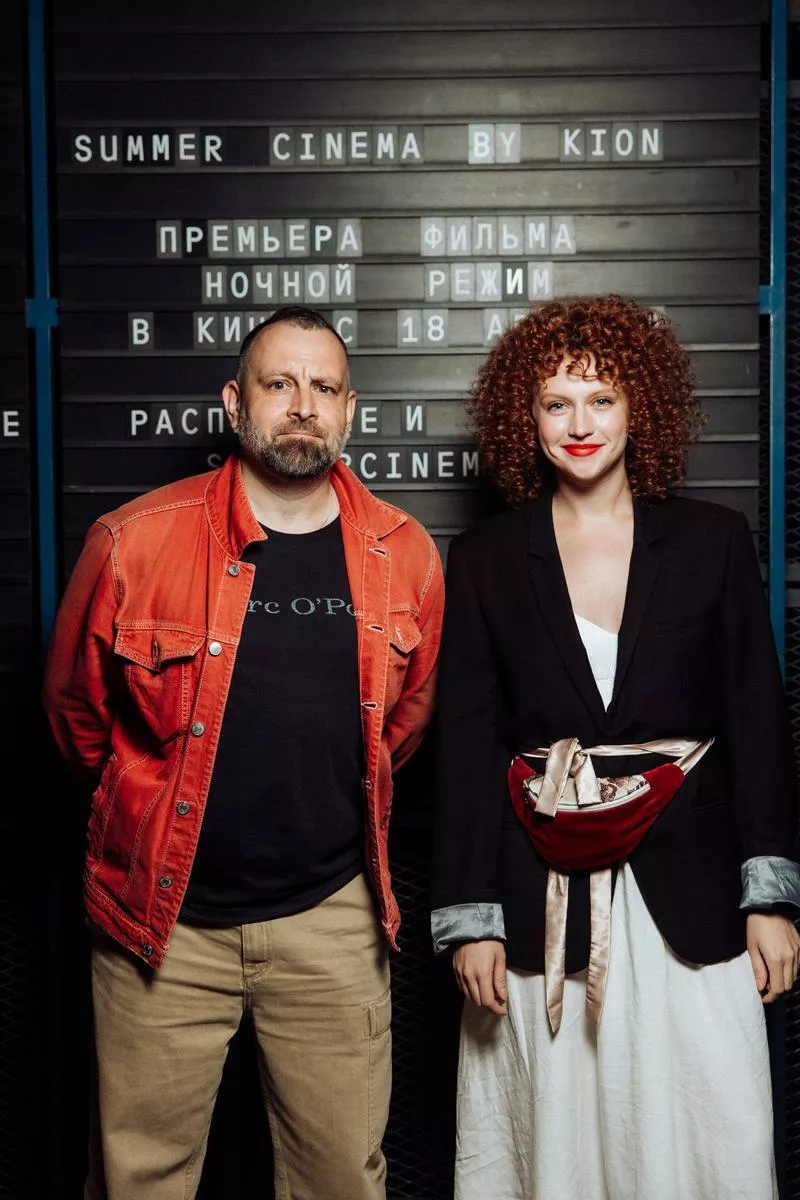 режиссер фильма Андрей Либенсон и Екатерина Шумакова