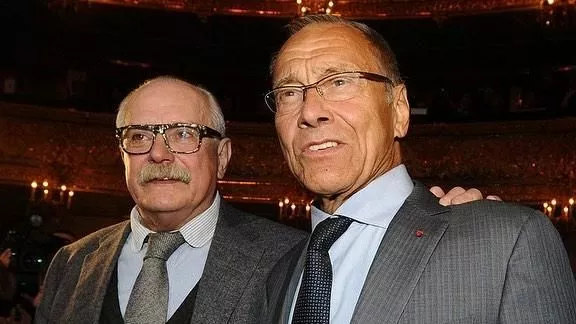 Никита Михалков и Андрей Кончаловский