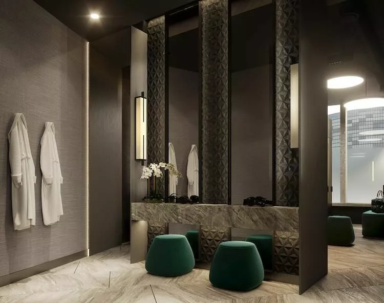 Сочетание светлых тонов и натуральных фактур в оригинальном дизайне Spa-комплекса расслабят и настроят на релакс, а расширенное меню Spa позволит удовлетворить любые бьюти-потребности — от маникюра и укладки до расслабляющего массажа и биоревитализации