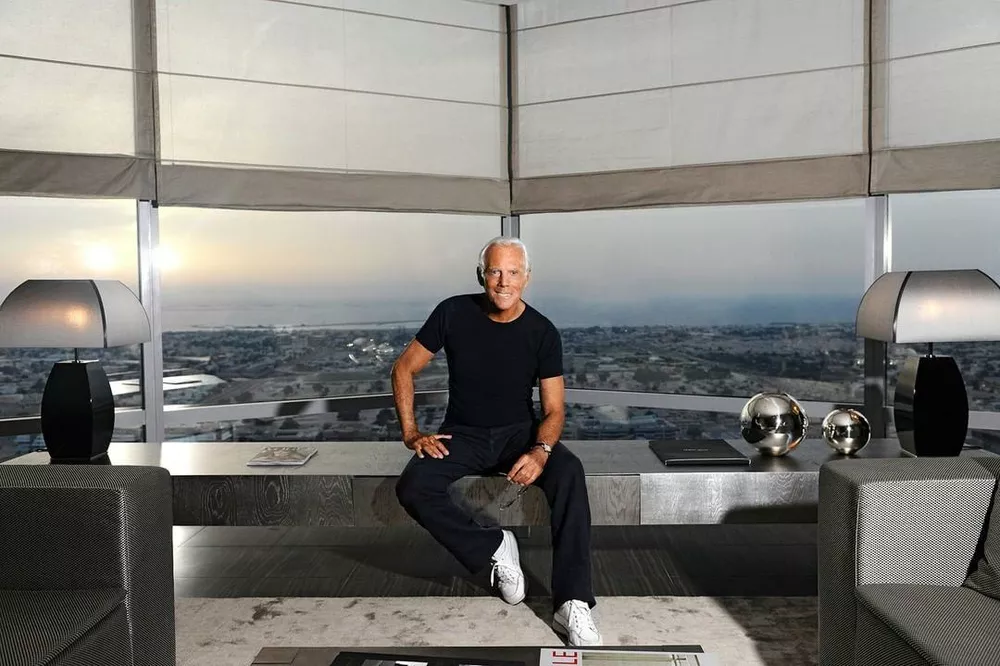 Джорджио Армани в отеле Armani, ОАЭ