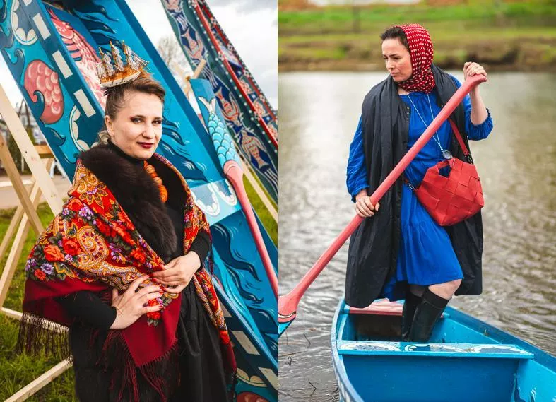 Маленький Холуй в день фестиваля изобилует локациями для фото