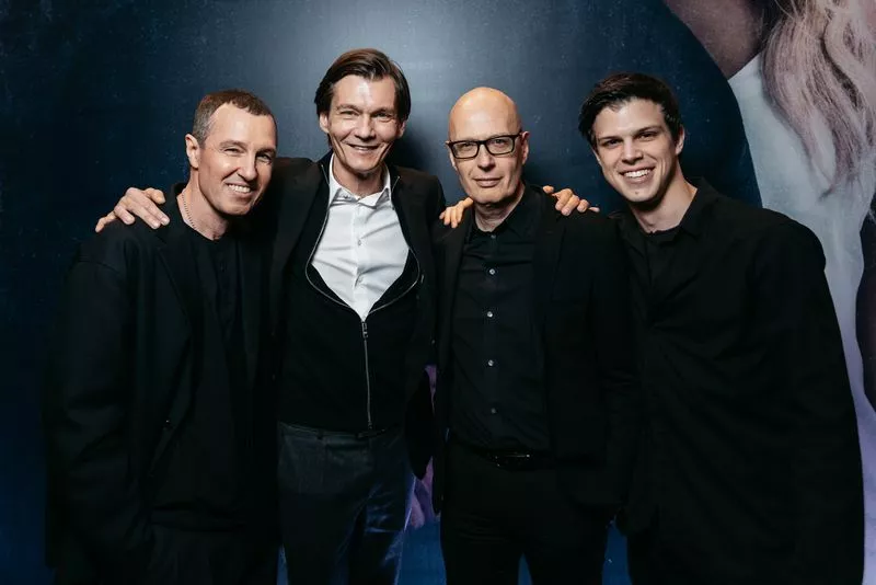 Игорь Верник, Филипп Янковский, Вадим Верник и Григорий Верник