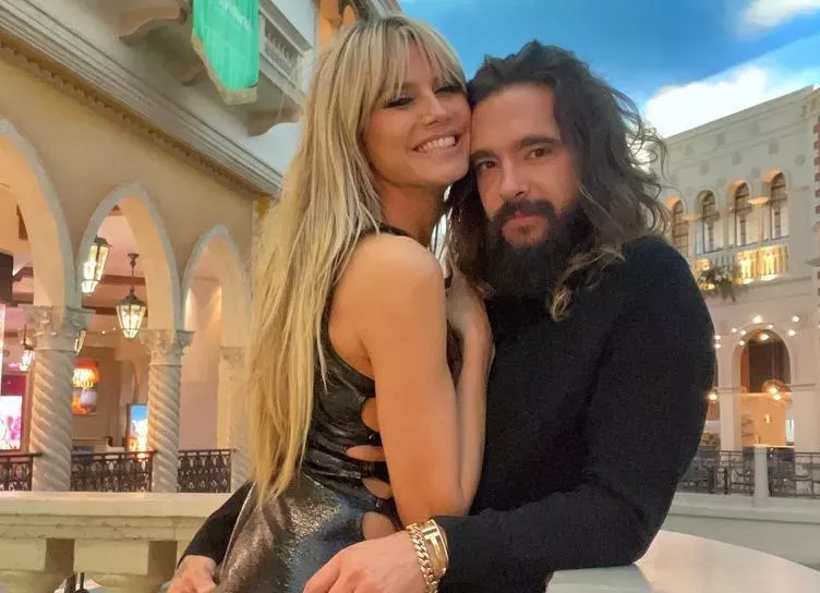 Хайди Клум показала прекрасную фигуру на новых фото с Томом Каулитцем