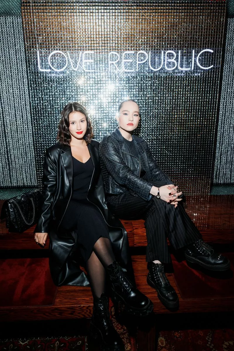 Дина Немцова и Александра Киселева