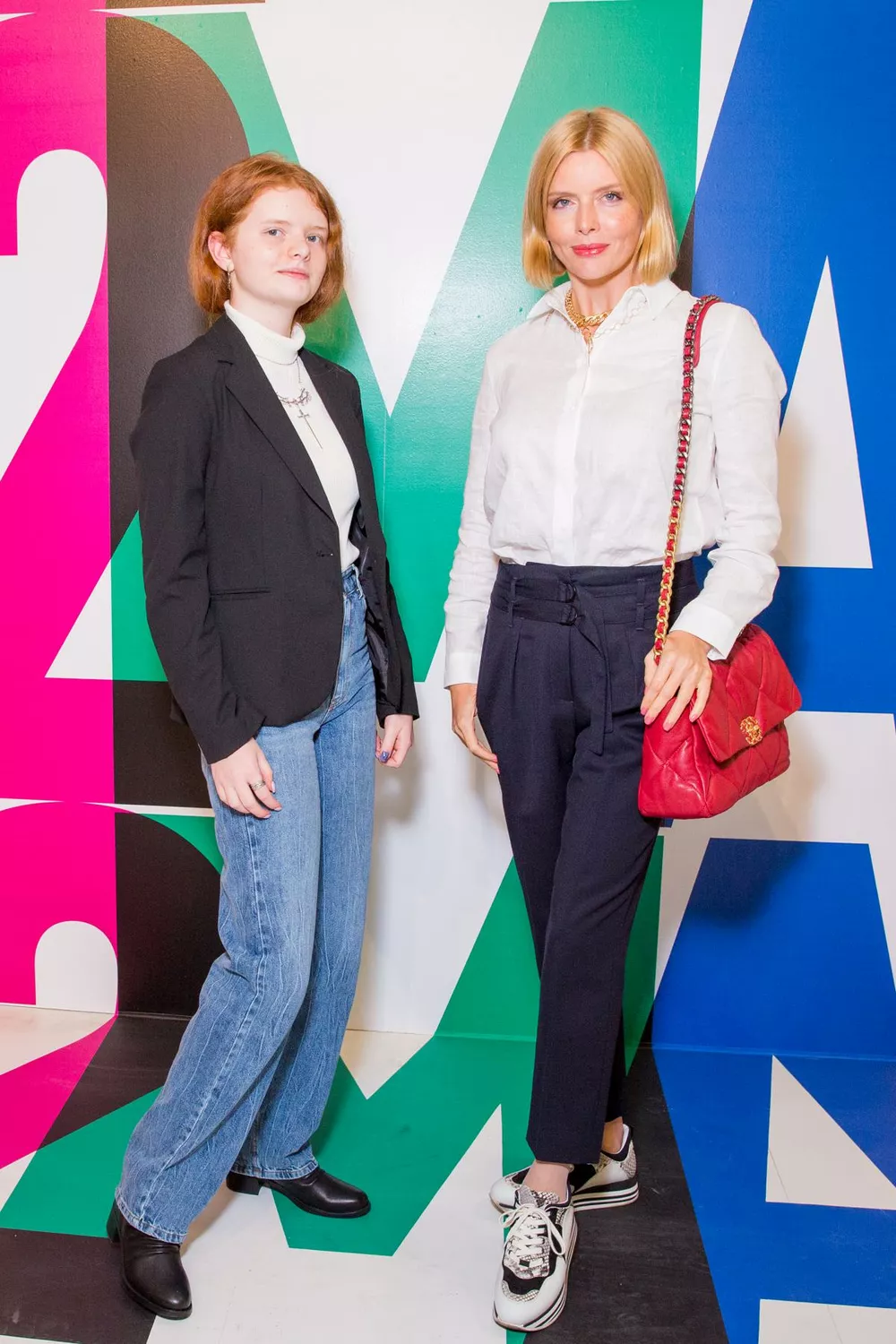 Анна Чурина с дочкой