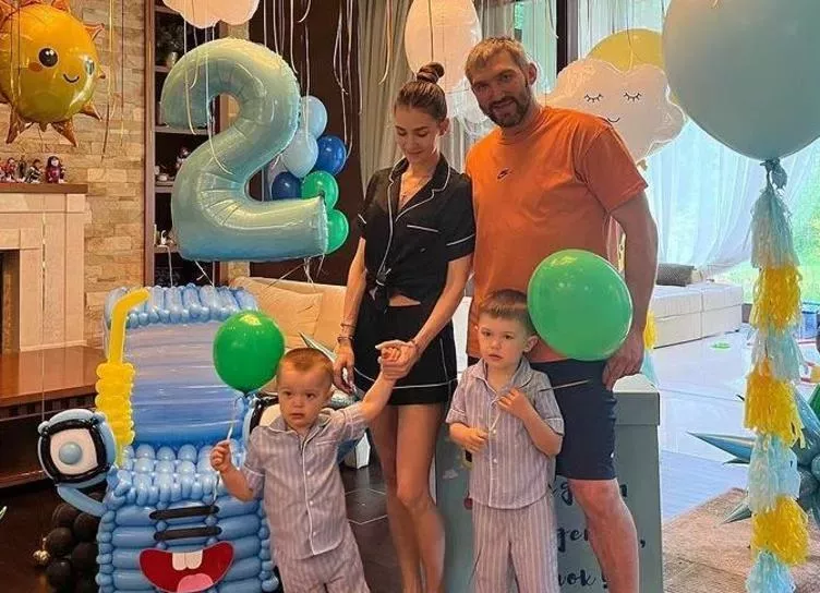 Как Настасия Шубская и Александр Овечкин отметили день рождения младшего сына