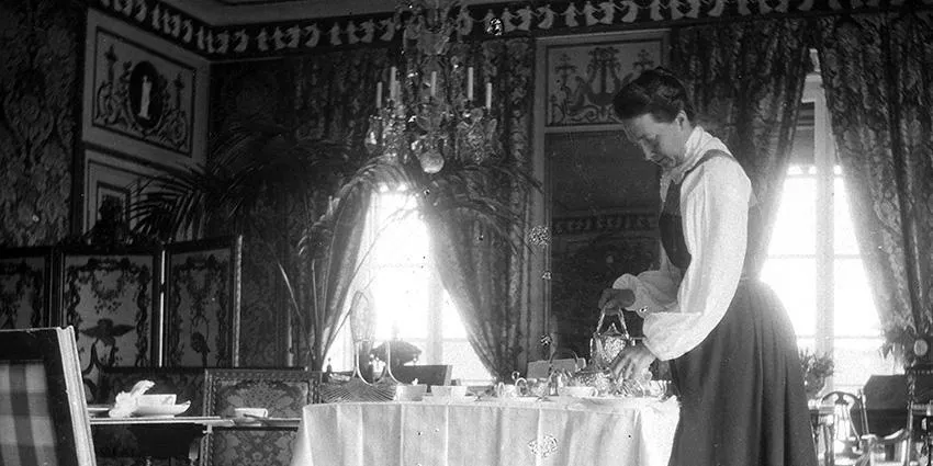 Фото королевы Виктории, сделанное королем Густавом V в 1901 году в Тулльгарне