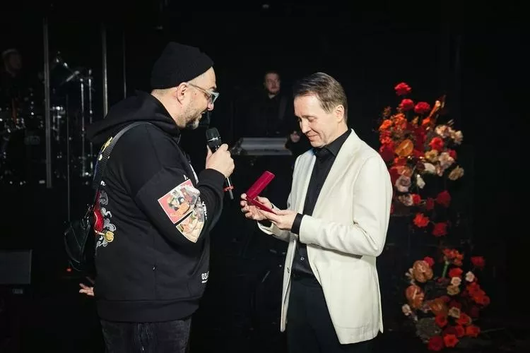 Кирилл Серебренников и Евгений Миронов