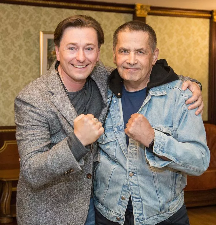 Сергей Безруков и Николай Расторгуев