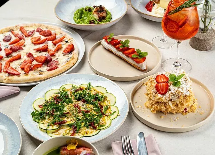 Летнее меню в ресторане Hamster