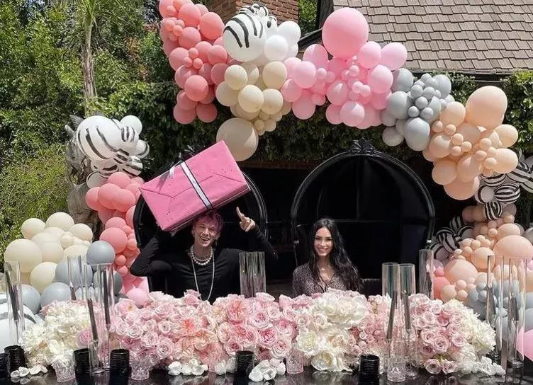 Любовь всей моей жизни: Меган Фокс трогательного поздравила Machine Gun Kelly с днем рождения