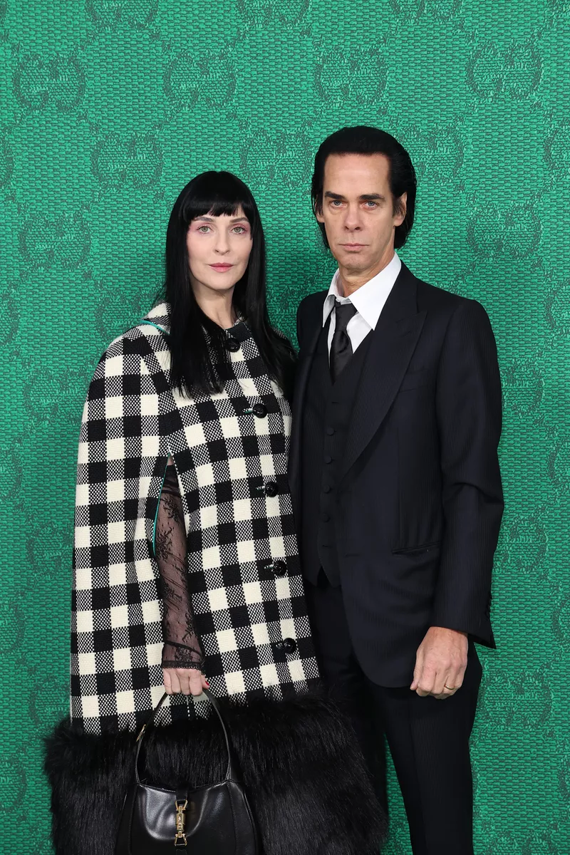 Ник Кейв с женой