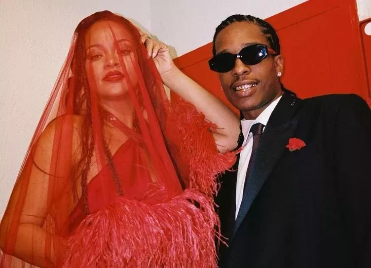 Рианна и A$AP Rocky поженились в новом клипе рэпера