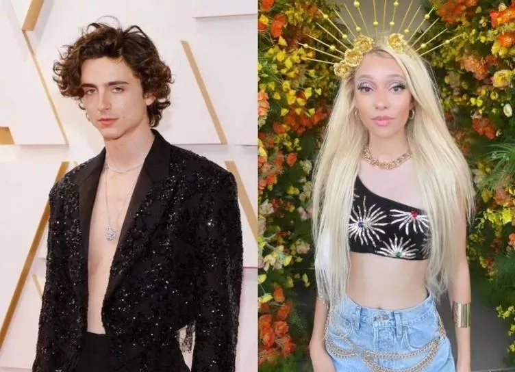 Тимоти Шаламе застали за поцелуями с моделью Victoria’s Secret на фестивале Coachella