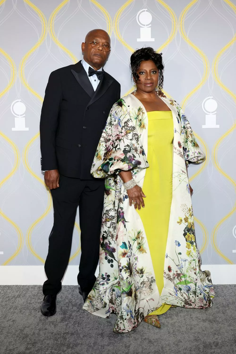 Сэмюэль Л. Джексон с супругой