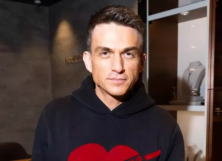 Влад Топалов, Светлана Бондарчук и Сергей Харченко на открытии бутика в Москве