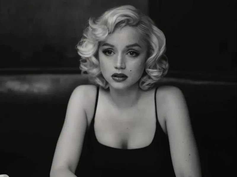 Ана де Армас в роли Мэрилин Монро (