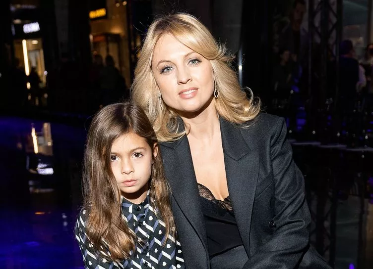 Янина Студилина, Надя Ручка и Дмитрий Дибров на модном показе в Москве