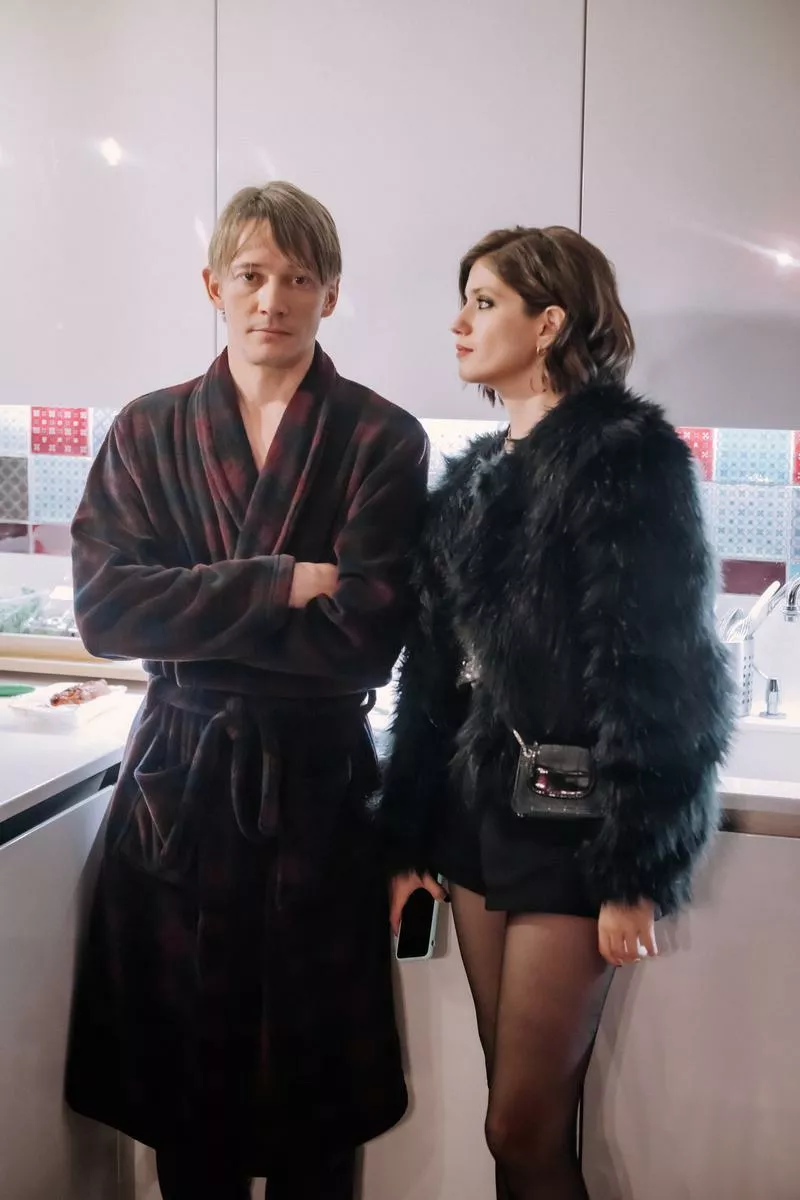 Сергей Гилев и Аня Чиповская, сериал 